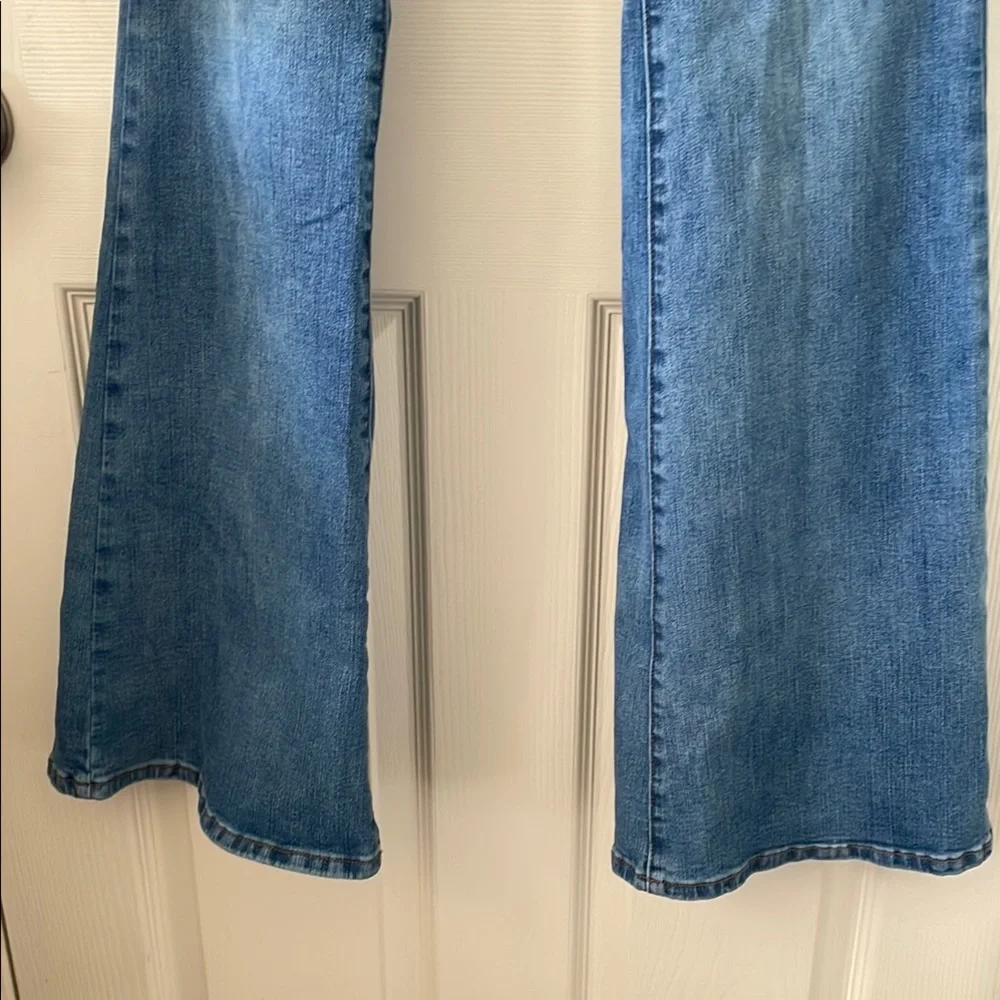 Oli & Hali Stretch Bootcut High Rise Flare Jeans Women's Size Large Blue